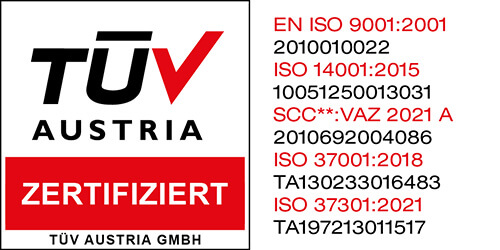 Siegel TÜV Austria