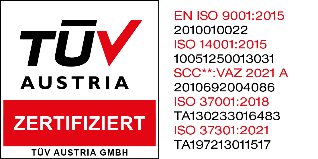 Siegel TÜV Austria